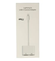 Pilelistore   APR22 Iphone Otg 2in1 - Beyaz
