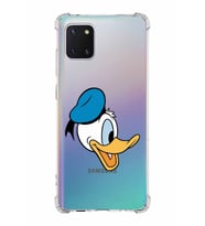 Samsung Galaxy A81  Köşe Korumalı Antişok Kapak Donald Duck Tasarımlı Şeffaf  Kılıf