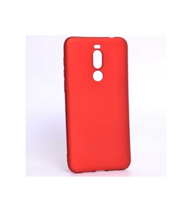 Meizu X8 Uyumlu Kılıf Zore Premier Silikon Kapak (Kırmızı)