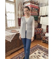 Kadın Yeleği, Çeyizlik Örgü Yelek, Hediyelik Nişan Yeleği, Nişan&Çeyiz Yelekleri