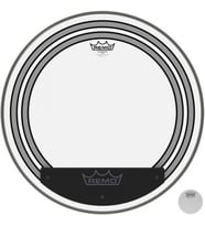 REMO PW-1320-00- Powersonic® Şeffaf 20\" Bas Davul Derisi
