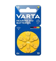 Ayt Varta 10 Numara Kulaklık İşitme Cihazı Pili 6 lı Paket