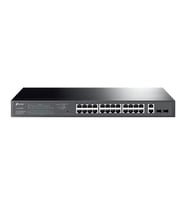 TP-LINK TL-SG1428PE 24 PORT GIGABIT + 2XGIGABIT RJ45/SFP UPLINK YÖNETİLEBİLİR 250W POE RACKMOUNT SWI