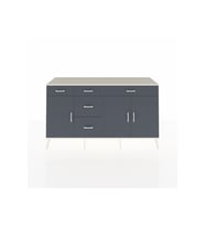 Kronos Konsol 2 Raflı 5 Çekmeceli 3 Kapaklı 176x59x99 Aytaşı-Antrasit