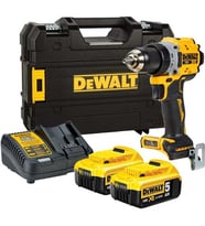 Dewalt DCD800P2T 18V 5.0AH Li-Ion Kömürsüz Çift Akülü Darbesiz Matkap