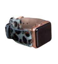 Bouletta Apple Watch Uyumlu Deri Kordon 42-44-45mm Leopar LEO56
