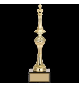 ODAK KUPA - Figürlü Kupalar - Satranç Figürlü Kupalar FG-029 B - 32 cm