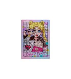 Ghostbastır Design Ay savaşçısı 99 Parça Ayaklı Puzzle – Dekoratif Çocuk Yapbozu 049