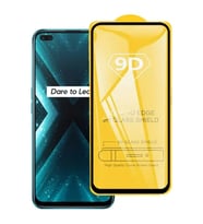 ALLY OPPO Realme 6 Pro 9D Full Glue Tempered Cam Ekran Koruyucu-(5775) - SSSSSS6230-7683