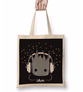 Baby Groot Bez Çanta Uzun Saplı