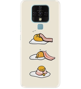 Camon 16 Kılıf Resimli Desenli Baskılı Silikon Kılıf Nano Film Sweety Egg 1322