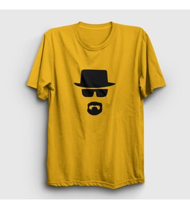 Presmono Unisex Sarı Silhouette Breaking Bad T-Shirt 185443tt (Sarı)