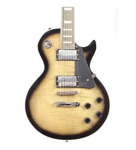 Angel AELG250-BBS Blackburst Elektro Gitar  Koyu Burst Efektli LP Model