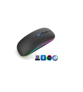 ZR215 Cba100 Rgb Siyah Şarjlı Mouse TG-V 11132
