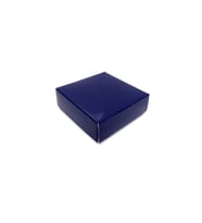 Komple Karton Kutu Düz Renk 6X6X2.5 CM (25 Adet)  Lacivert