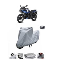 Bajaj Pulsar 220  Su Geçirmez Motosiklet Brandası ARKA ÇANTA UYUMLU
