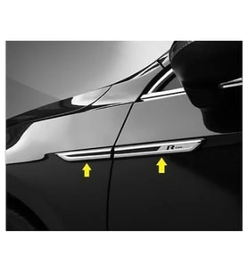 Drs Tuning Passat Uyumlu B8.5 ABS Krom Çamurluk Çıtası 4 Parça. R Line 2019 Ve Üzeri