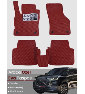 CHERY TİGGO 8 PRO MAX (2024-2025) Uyumlu EVA Paspas Tam Set–Araca Özel,Su Geçirmez,Kolay Montaj