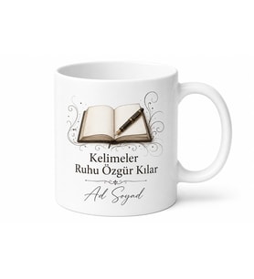 Yazı Yazma Alışkanlığı Günlük Tutma Blog Yazısı Kupa Bardak Hediye