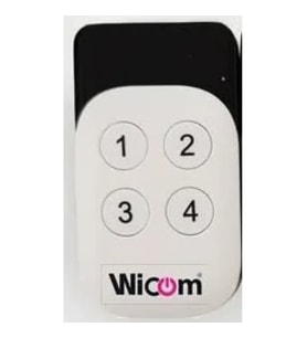 Wicom Beyaz Akıllı Kumanda 434 Mhz