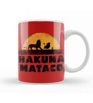 Hakuna Mataco Lion King Kupa Bardak Porselen