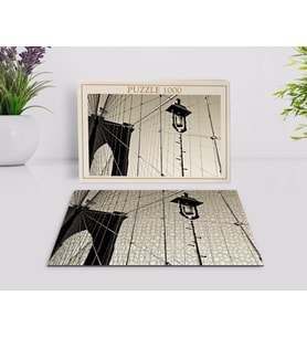 BK Home New York Manzara 1000 Parça Profesyonel Puzzle-13