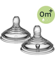 Tommee Tippee Biberon Emzik Yavaş Akış 0AY+ Ikili