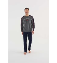 U.s Polo Assn 18620 Erkek Yuvarlak Yaka Pijama Takım