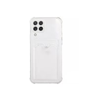 SAMSUNG GALAXY S21 PLUS/S30 PLUS İLE UYUMLU Kamera Korumalı Şeffaf Kartlıklı Card Case