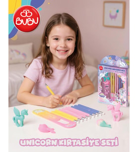Bu-Bu Kırtasiye Seti Unicorn