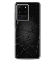 Samsung Galaxy S20 Ultra Kılıf Silikon Desen Boyun Askılı Dikenli Tel 1779
