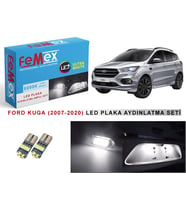 Ford Kuga LED Plaka Aydınlatma Ampul Seti FEMEX Parlak Beyaz