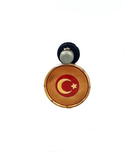 Etiketçilere Özel Resimlik Türk Bayraklı Vantuzlu