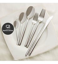 Karaca Liza 84 Parça 12 Kişilik Çatal Kaşık Bıçak Takımı Elegance Kutulu