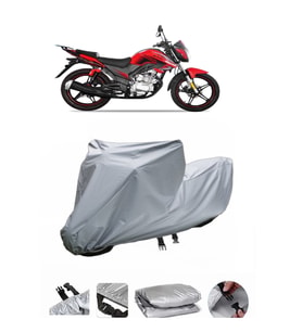 Yuki Drag 170  Gri Motosiklet Brandası ARKA ÇANTA UYUMLU DEĞİLDİR