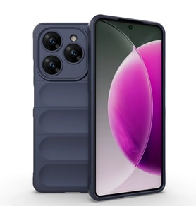Tecno Spark 20 Pro 4G Kılıf Esnek TPU Oyuklu Arka Yüzey Tasarımlı Zore Etnik Silikon Kapak