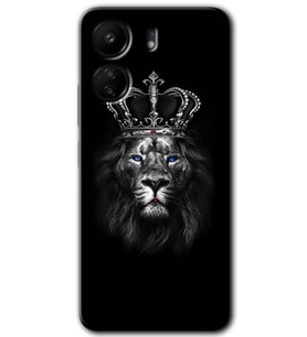 Xiaomi Redmi 13C Kılıf HD Desen Baskılı Kılıf - King Lion