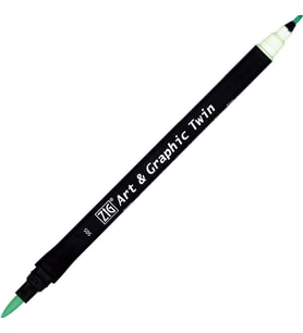 Zig Art & Graphic Twin Marker Çizim Kalemi 505 Pastel Green 