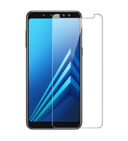 Samsung Galaxy A8 2018 Uyumlu Ekran Koruyucu Yeni Nesil HD Kalite Kırılmaz Cam (Renksiz)
