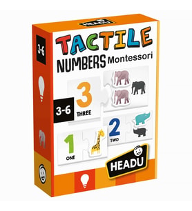 HEADU TACTILE NUMBERS MONTESSORI (3-6 YAŞ)