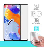 Microsonic Xiaomi Redmi Note 11 Pro 5G Seramik Matte Flexible Ekran Koruyucu Siyah