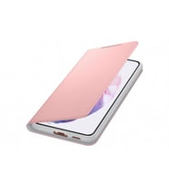 Galaxy S21 Plus / S21 Plus 5G ile Uyumlu LED View Kılıf Pembe EF-NG996PPEGTR