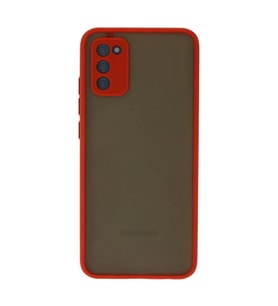 Samsung Galaxy A02S Kılıf Montreal Silikon Kapak - Kırmızı
