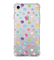 PrintiFy Apple iPhone SE 2020 Uyumlu Water Color 6 Baskılı Şeffaf Köşe Korumalı Antişok Kılıf