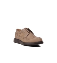 Ayakmod Premium 33281 Vizon Nubuk Hakiki Deri Erkek Casual Ayakkabı