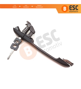 Mercedes Sprinter 1996-2006 Vito W638 VW LT MK2 1996-2005 için Dış Kapı Açma Kolu Anahtarlı A0007601359