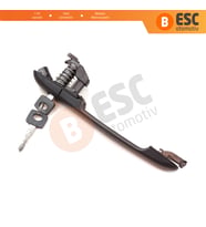 Mercedes Sprinter 1996-2006 Vito W638 VW LT MK2 1996-2005 için Dış Kapı Açma Kolu Anahtarlı A0007601359