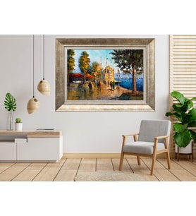 Gümüş Çerçeveli Tablo nb223