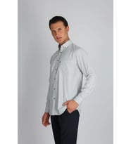 LORENZO MAZZOLİ LM1479 R 503 GRİ ERKEK GÖMLEK