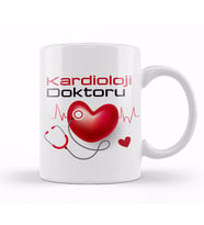 Kardioloji Doktoru Kupa Bardak Porselen